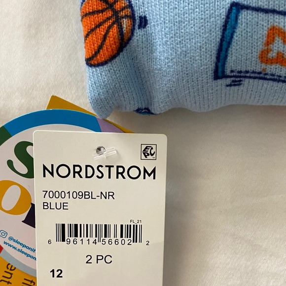 Sleep On It Blue Pajama Set - Picture 4 of 7